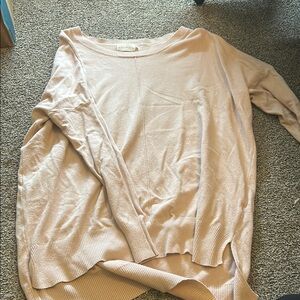 Women's blush Sweater
